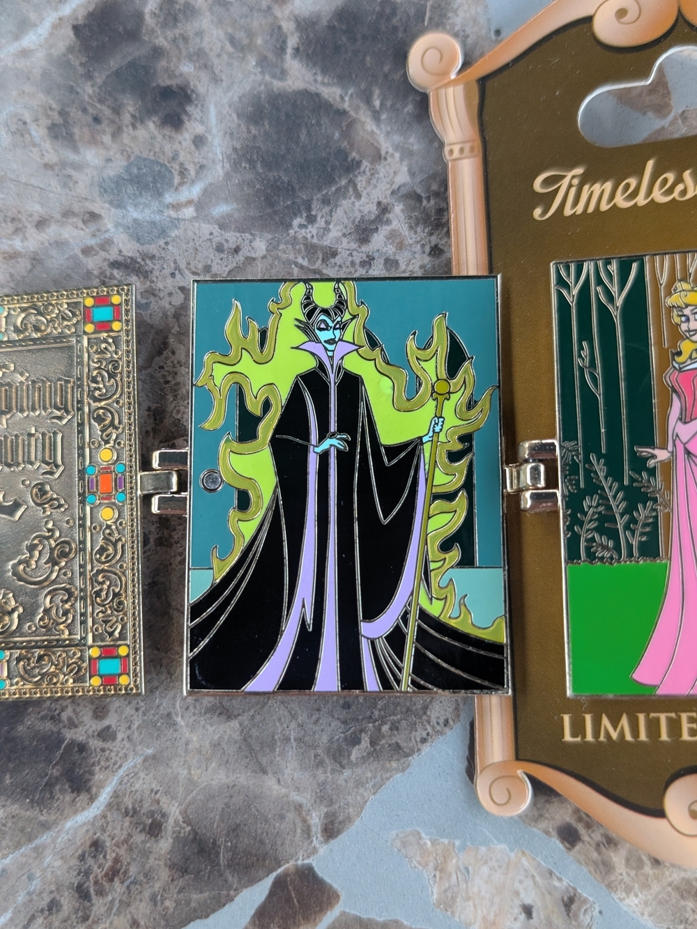 Disney Timeless Tales Sleeping Beauty Limited Edition Pin - Picture 3 of 6